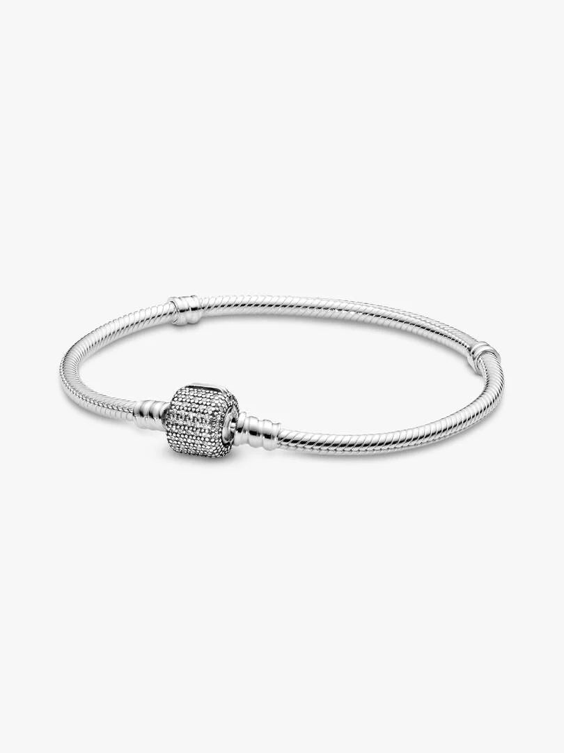 Brăţară din argint 925, cu zirconiu cubic transparent